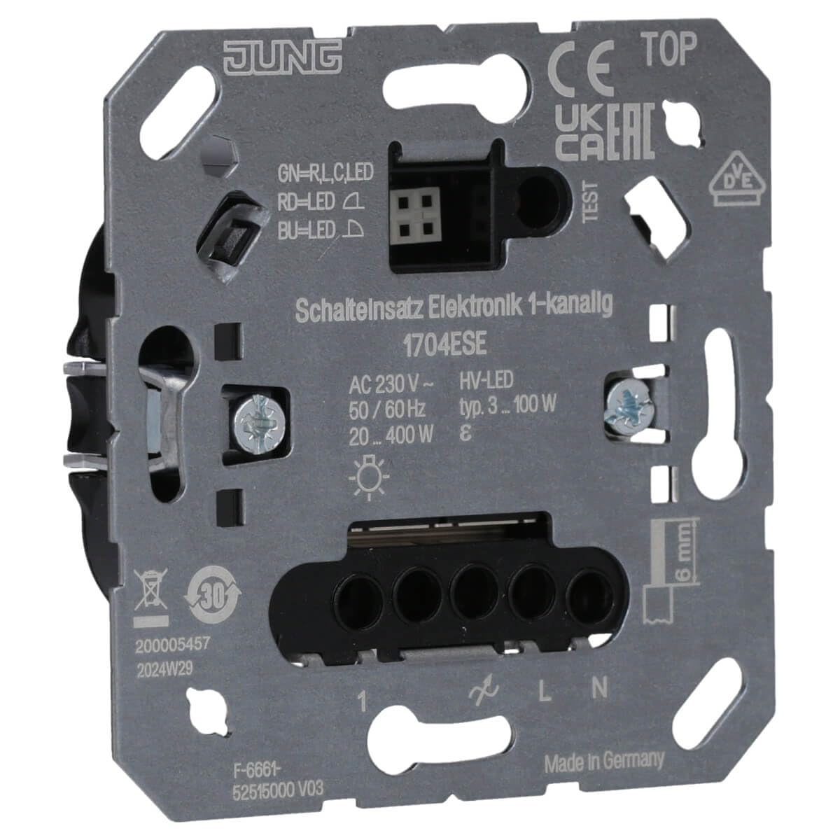 Electronic Output Mechanism, 1 Channel