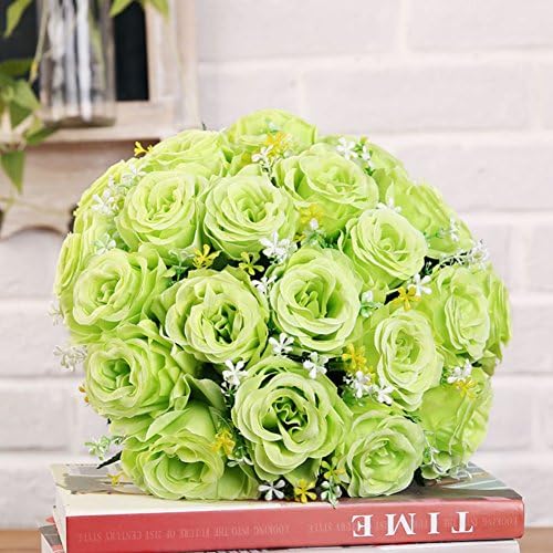 European-style wedding bouquets/Diana rose bouquet/ artificial flowers of romance/ silk/ corsage-green