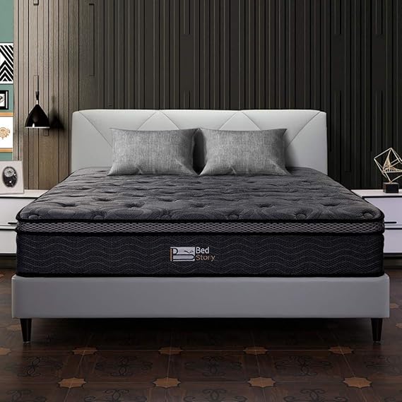 BedStory 10 Inch Full Mattress, Gel Spring Memory Foam Mattress, with