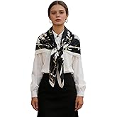 Yesangle 43" Large Square Scarf Fashion Scarves Hair Wrapping Scarfs Night Sleeping Headscarf for Women B07