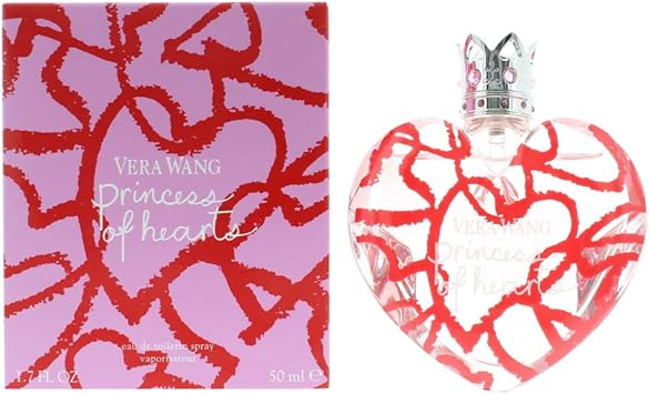 Princess Of Hearts By Vera Wang Eau De Toilette Spray 1 7 Oz 50 Ml Women Amazon Es Belleza
