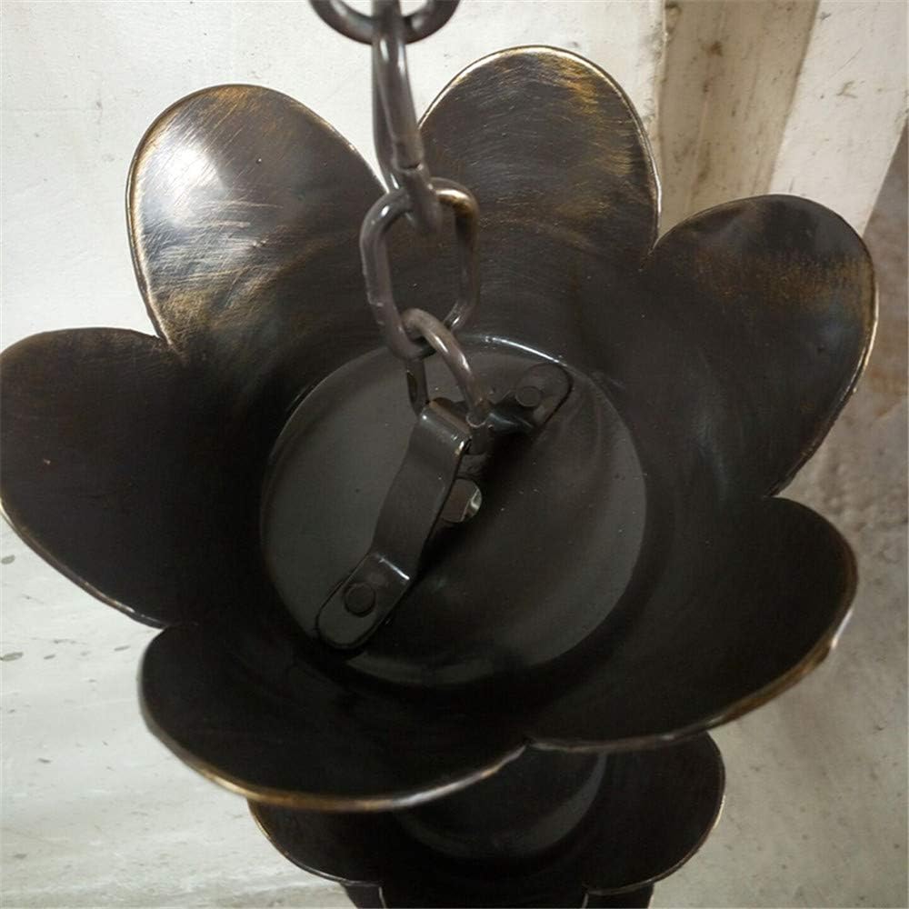 DIYARTS Rain Gutter Chain Metal Chain Flower Hanger Rain Chain Kit