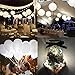 12 Pack Paper Lanterns Party Lights YUNLIGHTS Waterproof Battery Operated Lights with 3 LEDs for Balloons Wedding Birthday Party Outdoor Decoration, White