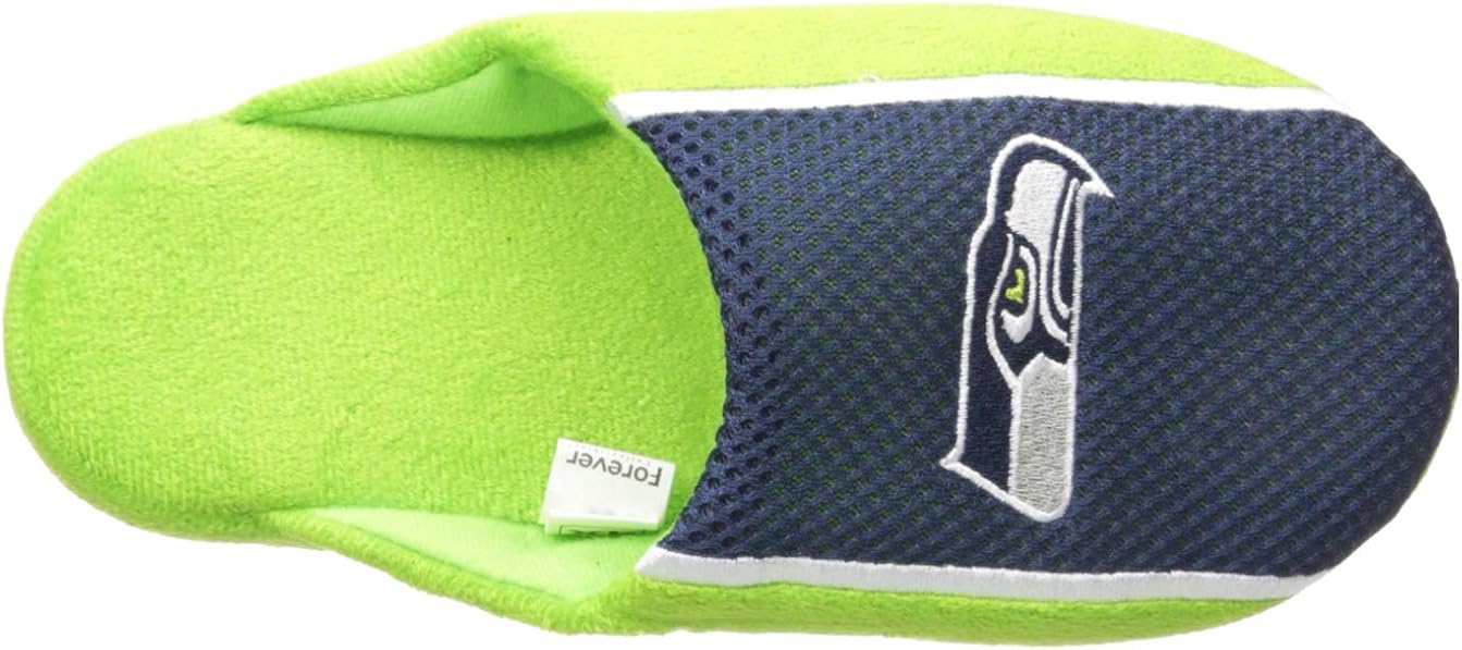 FOCO NFL Unisex-Adult-child Split Color Slide Slipper : Clothing