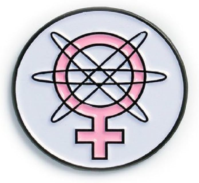 Yesterdays Co Invincible Atom Eve Symbol Soft Enamel Black