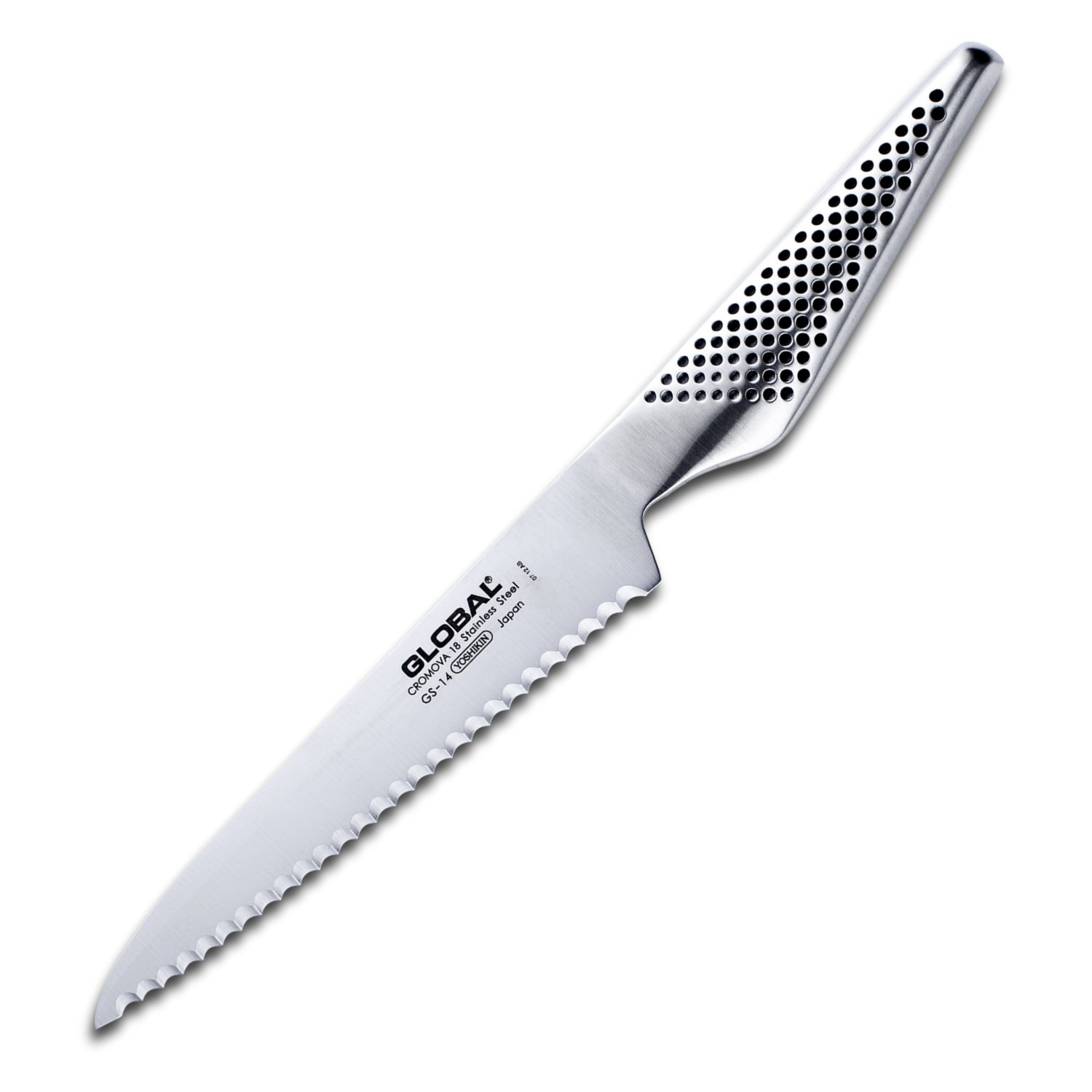 Global GS-14: 15cm Utility Knife - Scalloped