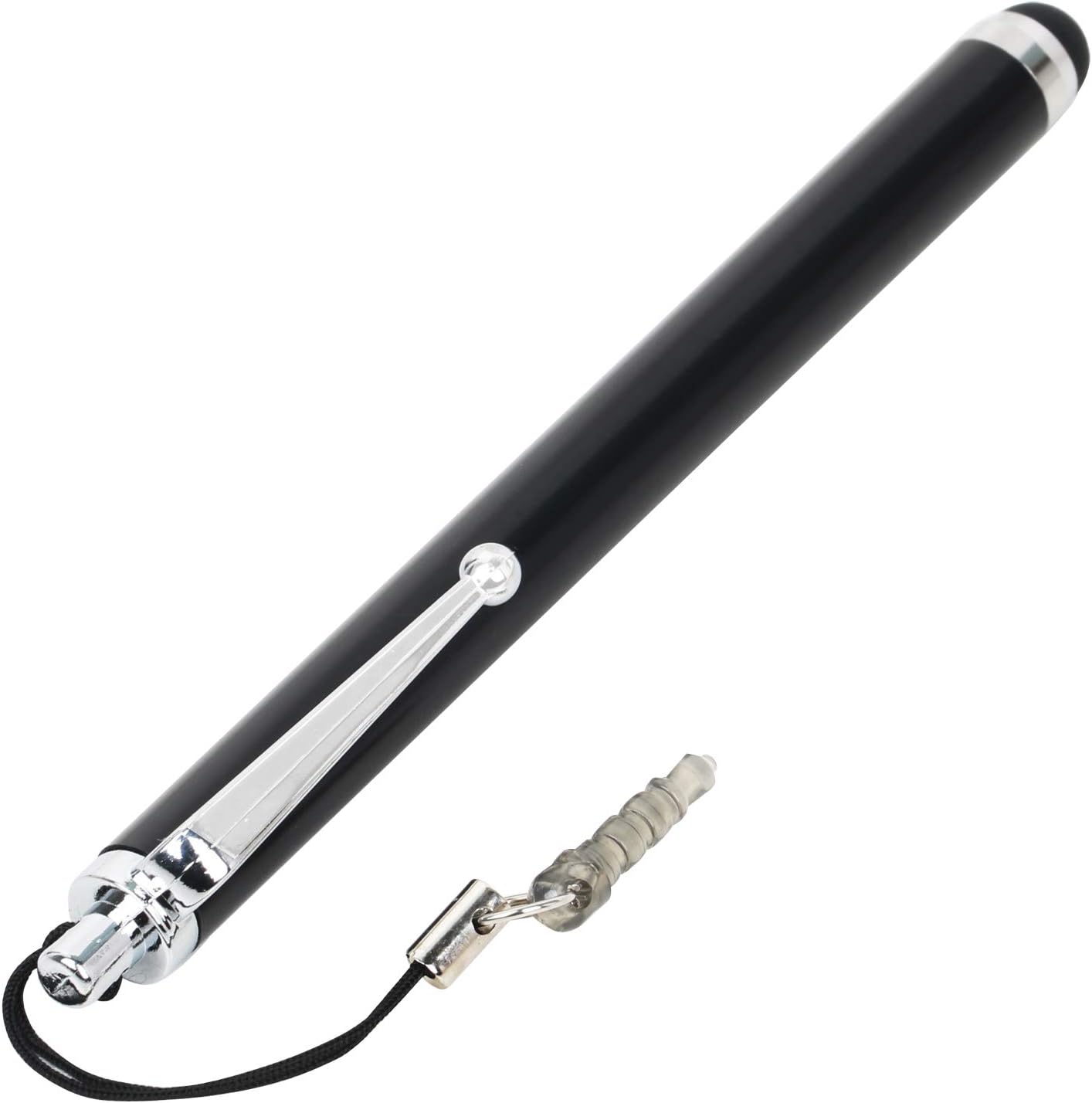 2PC Black Smart Phone Pen Stylus, Silicone Tip Pens for Touch Screen Devices Compatible with Tablets, Mobile Phones, Laptops - Image 3