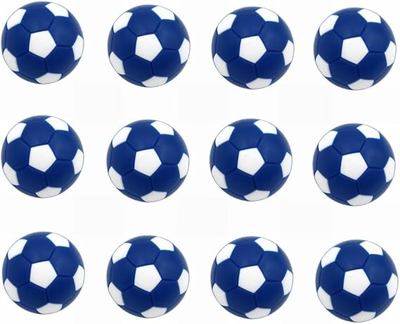 Mesa Fútbol foos Balls Replacements Mini Negro Y Blanco Balones de ...