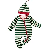 FIOMVA My First Valentines Day Outfit Baby Girl Boy Little Love Footie Jumpsuit Romper Onepiece Newborn Coming Home Outfit