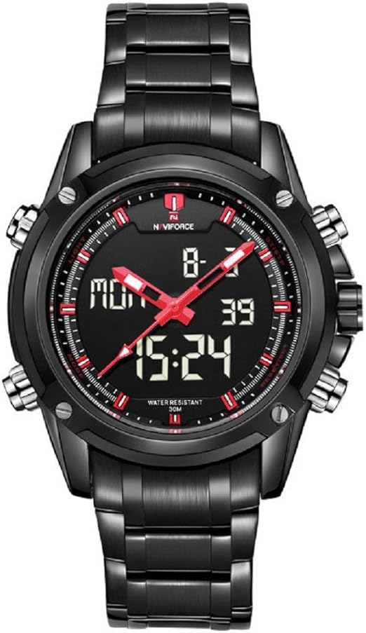 digital watch red display