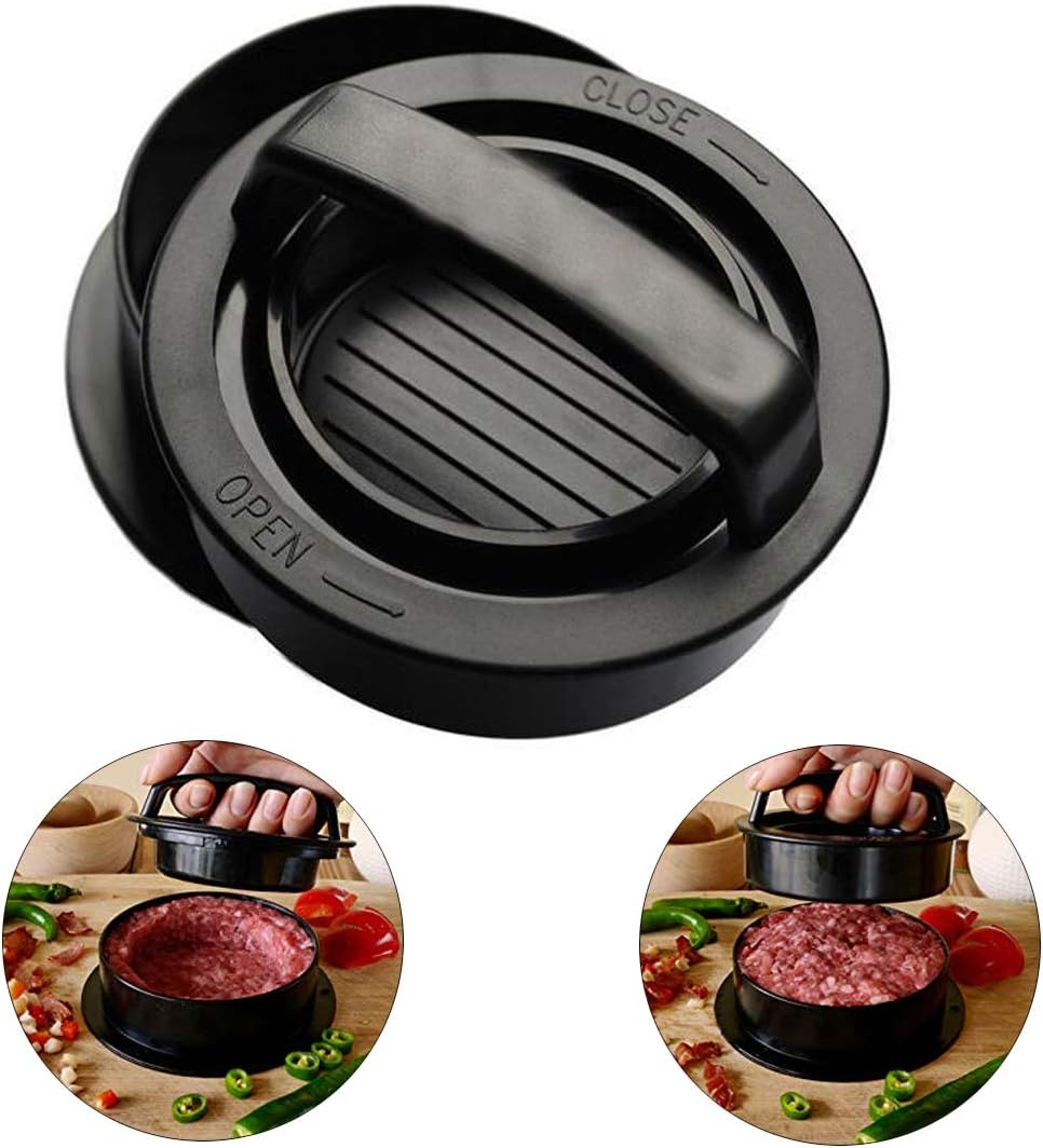 StyleZ Stuffed Burger Press 3 in 1 Hamburger Patty Press Maker Meat Press Mold for Home Kitchen Non-Stick DIY Cookery Tool
