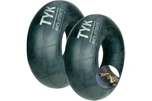 (2-Pack) TYK 5.00-8 Inner Tube For Forklift and Trailer Tire, Replacement 5.70/5.00-8, 5.70-8, 5.00-8 Tire Tube with a JS2 Be