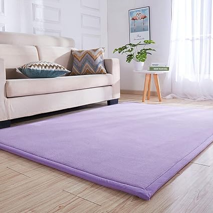 Lovelife Tatami Mattress Floor Mat Topper Japanese Solid Color
