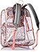 JanSport Unisex Mesh Pack Coral Sparkle Pretty Posey Backpack