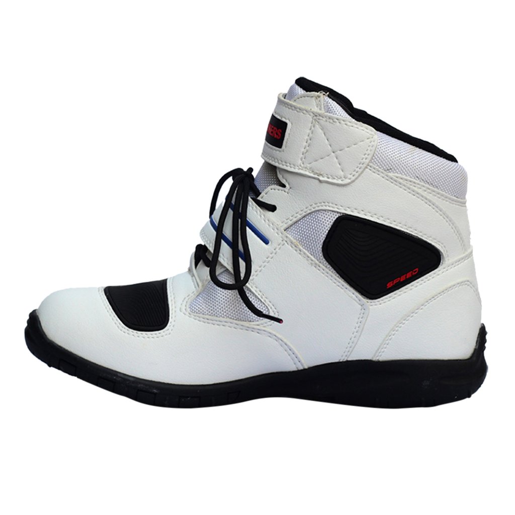 Homyl Bottes Courtes de Moto /Étanche Course De Sport Chaussures Courtes Cheville