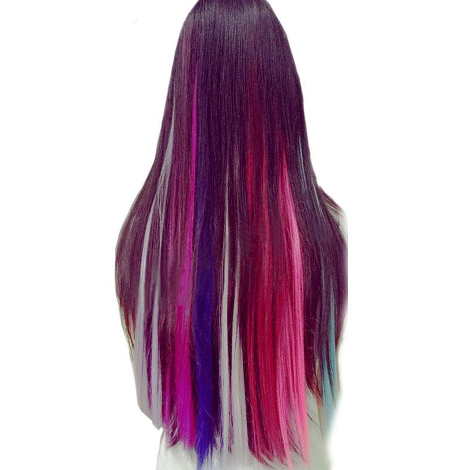 Verbier Colored Hair Streaks Highlighters For Women And Girls 10