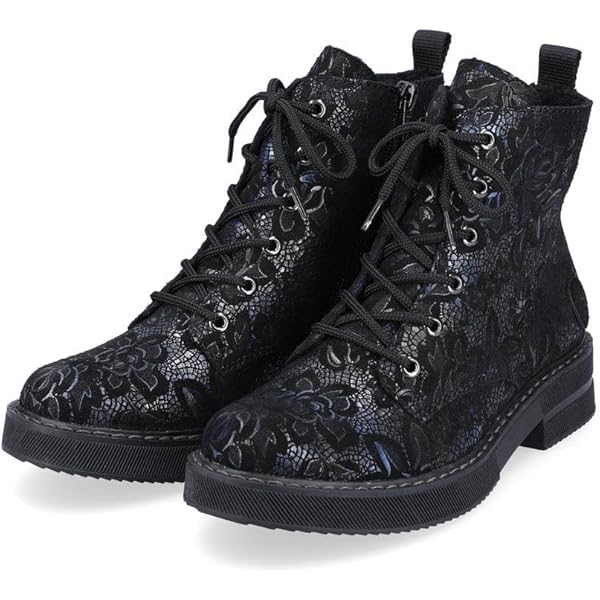 Amazon.com | Rieker 79688 Fee Black Size 6-6.5 (M) US | Ankle & Bootie