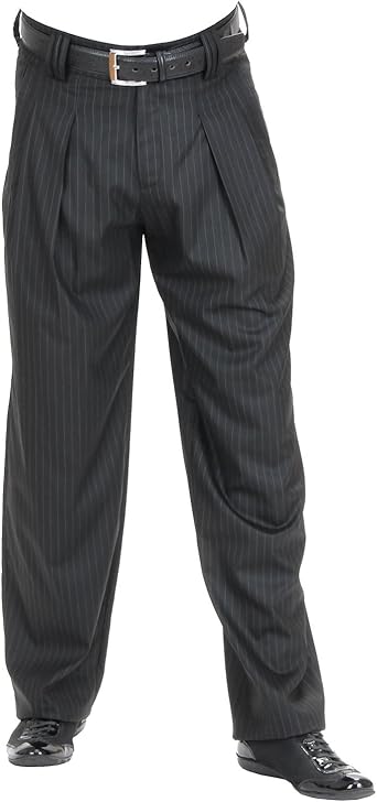 mens white pinstripe pants