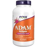 NOW Foods AdamTM Men's Multiple Vitamin -Softgels,180 Count (Pack of 1)