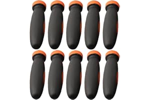 Portable Rubber Files Handles, Stable Characteristics, 3mm Hole Diameter, 10Pcs