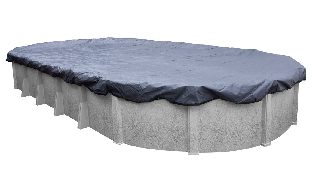 Robelle 341840-4 Winter Pool Cover for Oval Above Ground Swimming Pools, 18 x 40-ft. Pool, 09 – premier