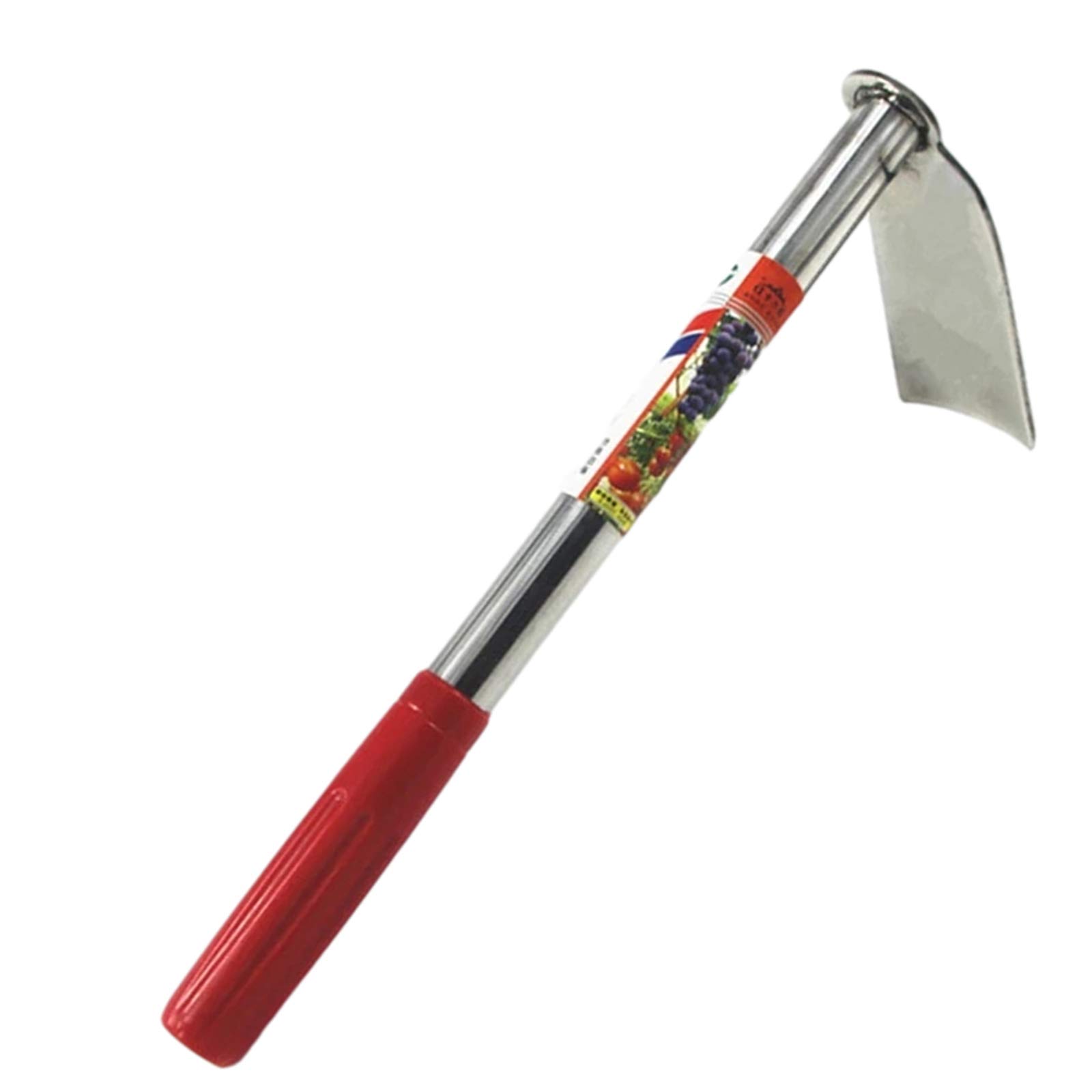 Stainless Steel Hoe, 13inch Small Mini Handheld Draw Hoe For Weeding Rake Planting Vegetables Farming Fishing Farm Gardening Agriculture
