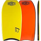 MOREY&reg; Boogie Board. Mach 7, Pro Bodyboard; Body Boards for Beach, Embedded Rod for Durability, Engineered with HDPE Slick Bottom for Speed (2026 Model)