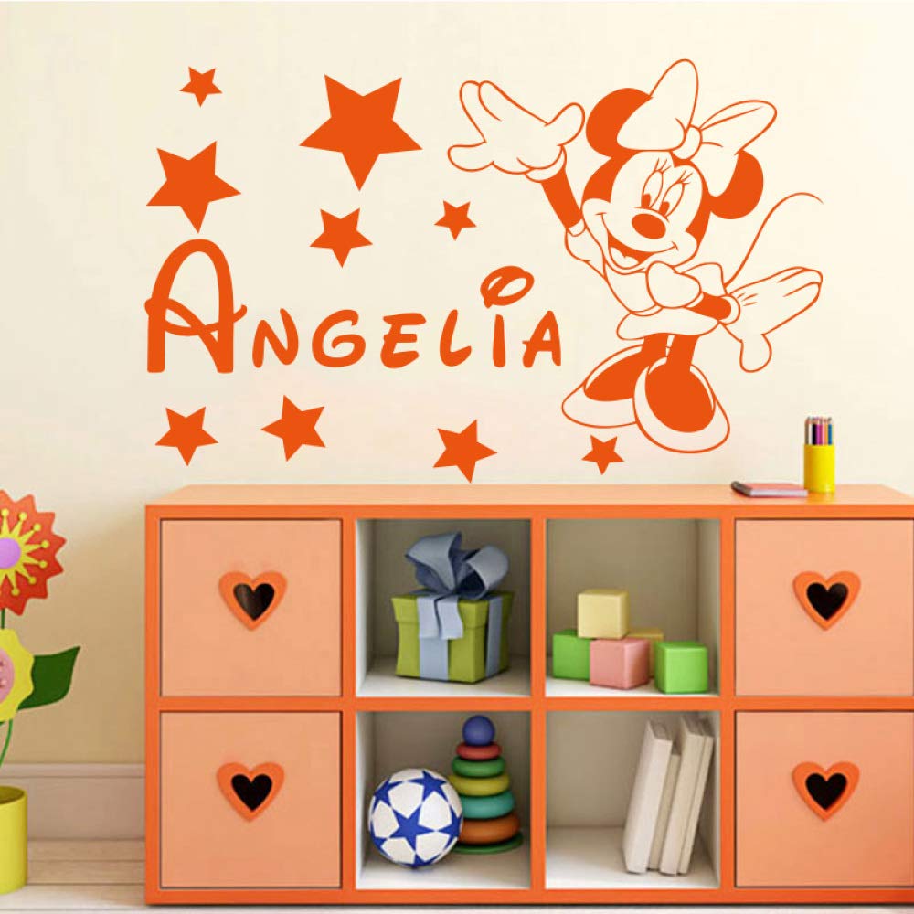 wukongsun Nombre Personalizado Mini Vinilo Verde Etiqueta de la ...