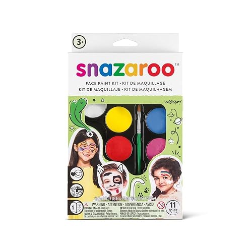 Snazaroo Face Paint Sparkle Collection Kit Amazon.co.uk Toys & Games