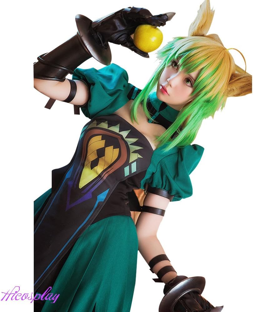 Amazon Hicosplay アタランテ コスプレ衣装 Fate Apocrypha Fate Grand Order Fgo コスチューム ウィッグ付き 7セット Xs Aセット ウィッグなし コスプレ 仮装 通販