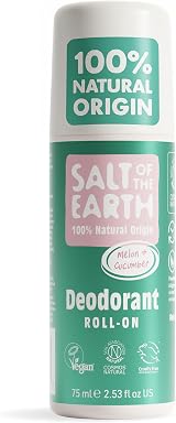Salt Of The Earth Natural Deodorant Roll On Melon & Cucumber 75ml