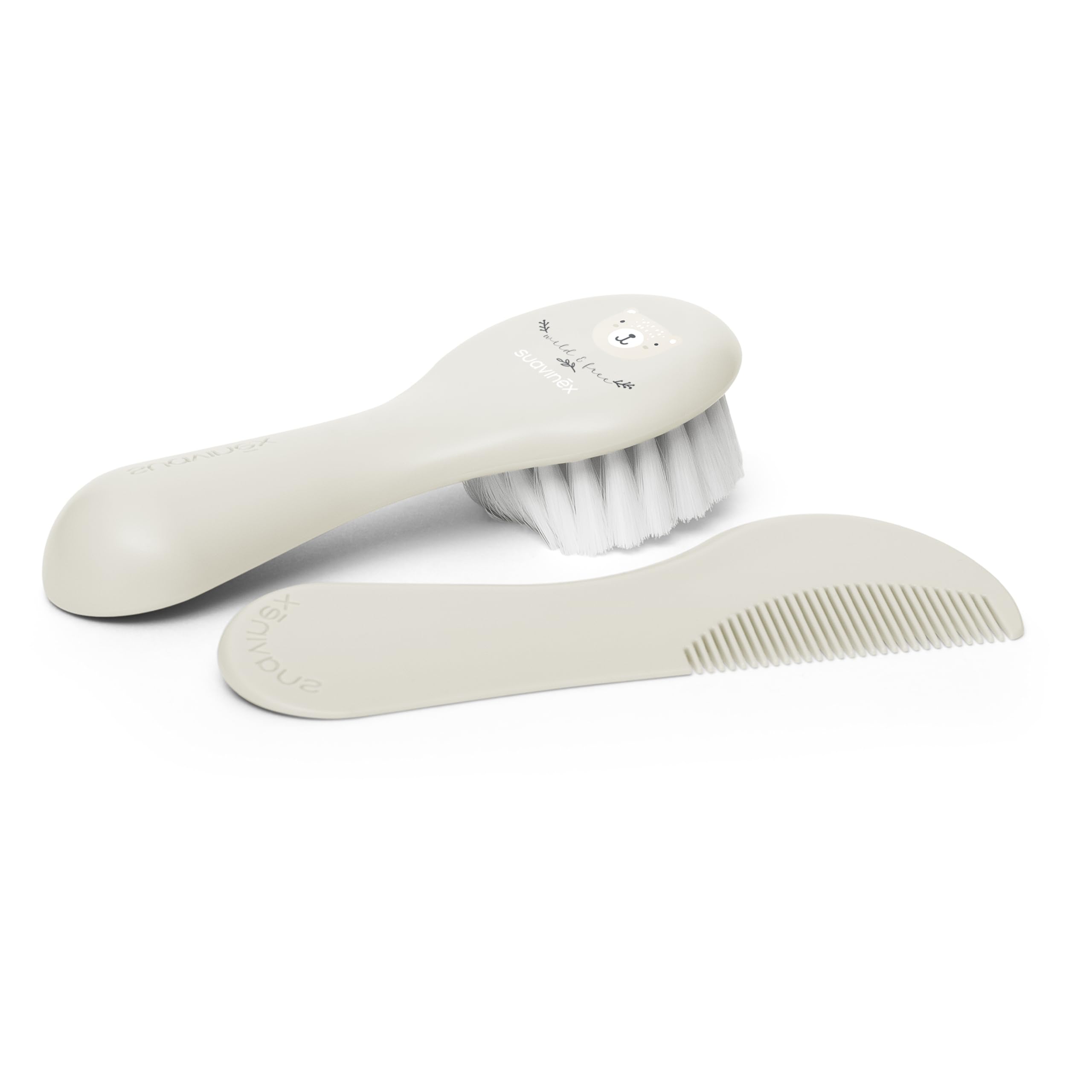 Suavinex 3162385 Brush and Comb White