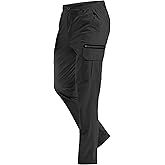 MOURCE Hiking Pants Men Lightweight Quick-Dry - Water Resistant Stretch Travel Pants with 7 Pockets for Outdoor Fishing