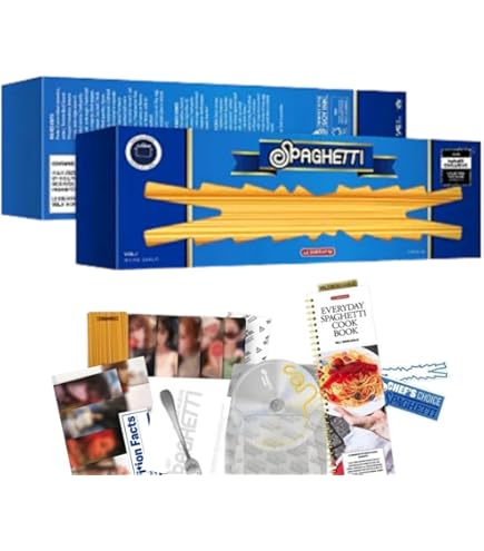 Amazon.com: LE-SSERAFIM Spaghetti 1st Single Album (3 ver. SET