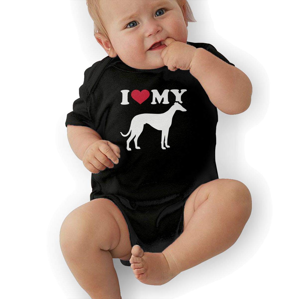 Footies Rompers I Love My Italian Greyhound Newborn Baby Girl Boy Romper Jumpsuit Short Sleeved Bodysuit Tops Clothes Rompers