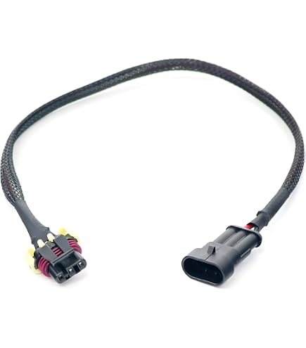 1x Connector 3-way 3 Pin For Mass Air Flow Sensor PT114 W/out Wire