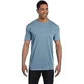 Comfort Colors Chouinard 6030 Adult Heavyweight Pocket Tee Bay DirDye Large