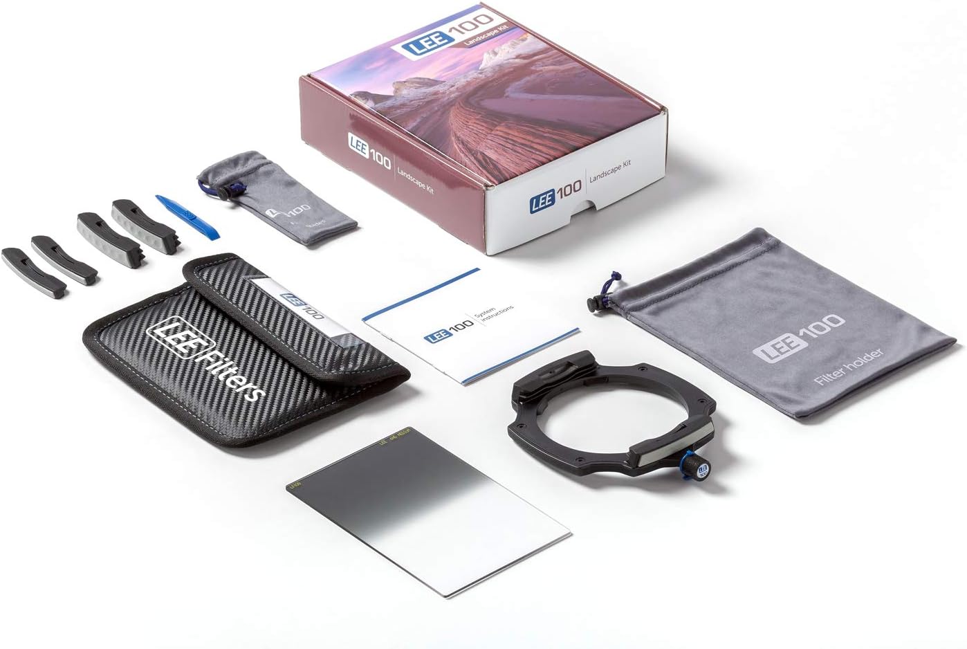 LEE100 Square Filter System Landscape Kit - Perfect for Mirrorless and DSLR Cameras