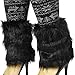 Simplicity Women's Soft Furry Boot Cuff Leg Warmers, 6