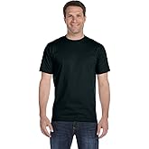 Hanes Beefy-T - 100% Cotton T-Shirt. 5180 3XL Black