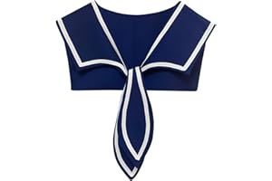 HoosaiyWoo Sailor Collar for Women Top Cute False Collar Lady Fashion Shawl for Girl