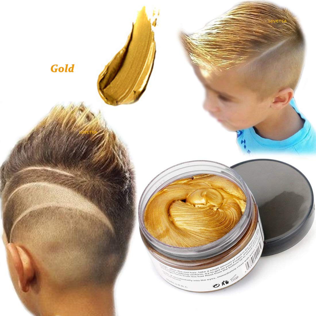 Hair Color Temporary Modeling Natural Color Hair Dye Wax
