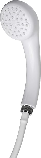 Croydex Shower Head and Hose Mixer Set with Riser Rail 1.5m White view 6