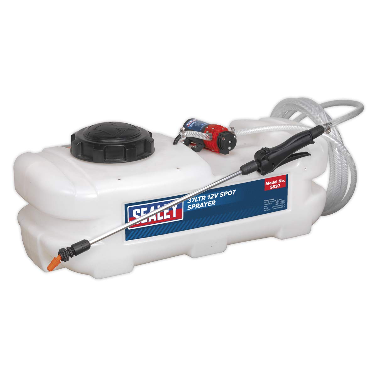 Sealey Ss37 Spot Sprayer 37Ltr 12V