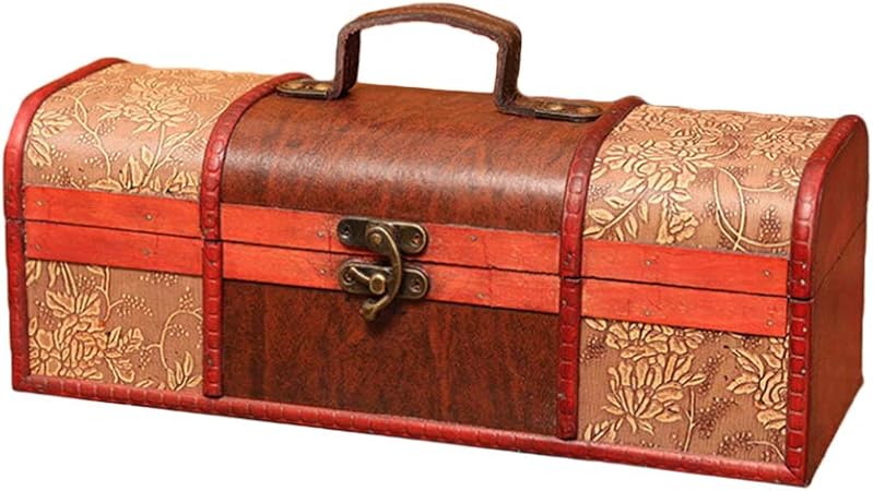 UPKOCH caja de regalo de vino de madera botella antigua caja de vino botella de vino