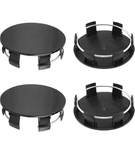 KitsPro 65mm Wheel Center Caps For Ford F150, Expedition, Explorer, Ranger - Matte Black, Pack Of 4 - View #11