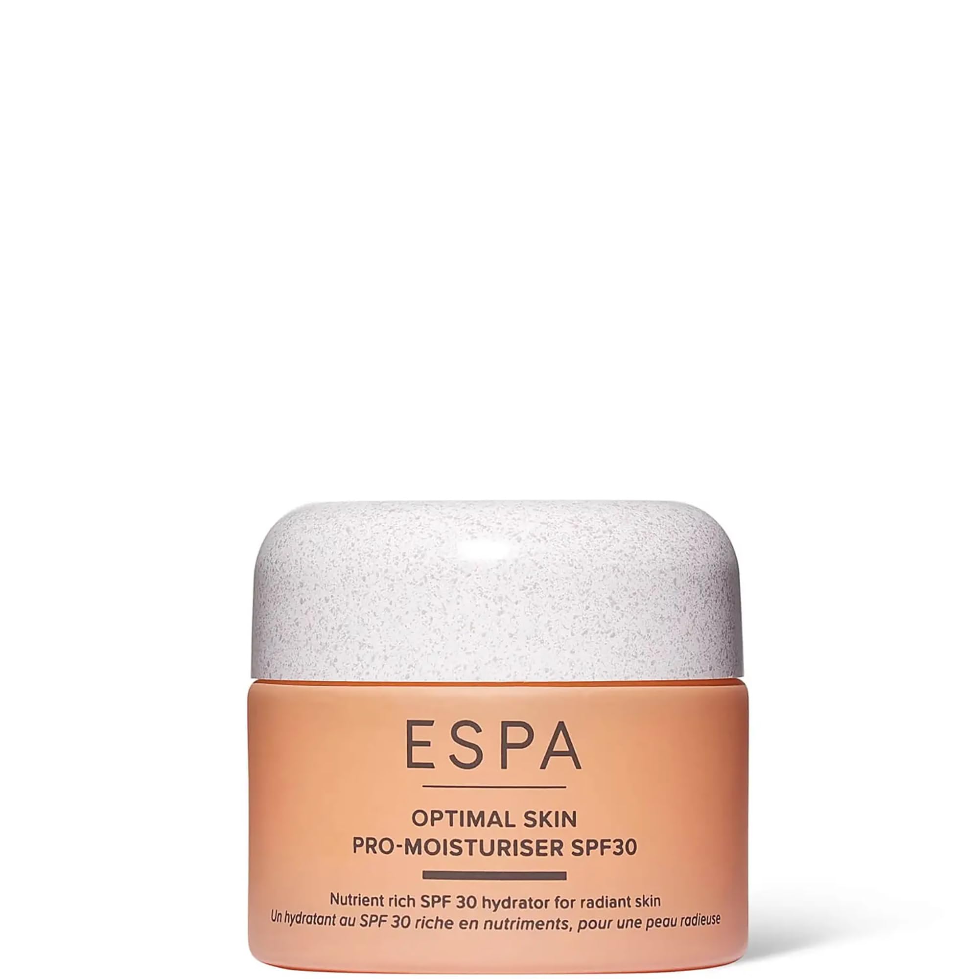 ESPA | Optimal Pro-Moisturiser SPF 30 | 55ml | Non-Greasy, Non-Whitening Daily Sunscreen | Hydrates & Promotes Healthy Looking-Glow | UVA & UVB Protection | 100% Natural Fragrance