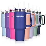 DLOCCOLD 40 oz Tumbler with Handle, Insulated