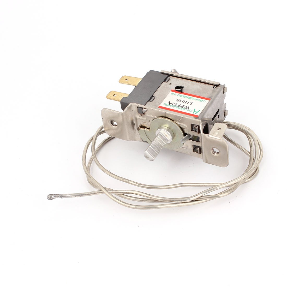 Sourcingmap AC 220-250V 5/4A Refrigerator Thermostat w 95cm Metal Cord
