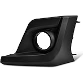 Quctaki Fog Light Cover Bezel Front Left and Right Driver Side Passenger Side Black Incl. Light Hole Compatible with 2018-2020 Subaru Crosstrek Replace 57731FL082 57731FL092 (Left)